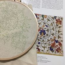 Grabado medieval. Un progetto di Ricamo di Natalia Prieto - 15.08.2019