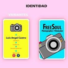  Free Soul Photographer & Filmmaker. Design, Vector Illustration, T, and pograph project by Luis Angel - 08.16.2019