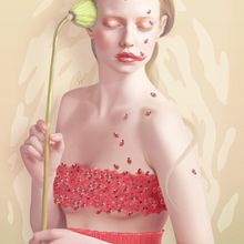 Schiaparelli Bug. Portrait Drawing, Realistic Drawing, Traditional illustration, and Digital Illustration project by Sara Vera Lecaro - 08.16.2019