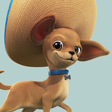 Champion Dog Razas Pequeñas. Un progetto di 3D, Animazione 3D, Animazione di personaggi, Character design 3D e Pubblicità di Juan Paulo Mardónez - 19.08.2019