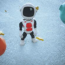 Astronauta. Animation, 3D Animation, Character Animation, and Character Design project by Rubén Farrona - 08.19.2019