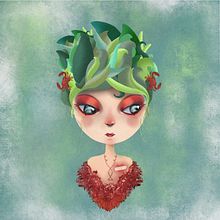 Mermaid. Digital Illustration project by maria-jose-garcia - 08.30.2019