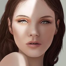 Sunny face. Traditional illustration, and Digital Illustration project by Alendro Estudio - 03.07.2018