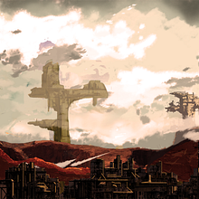 Mi Proyecto del curso: Matte Painting: creando mundos fotorrealistas. 3D Animation, and Character Animation project by Felipe Barrios Pulecio - 08.20.2019