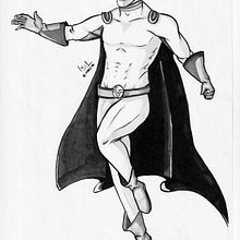 Mi Proyecto del curso: Ilustración para cómics: anatomía de un superhéroe. Traditional illustration project by María Trigueros Pérez - 08.20.2019