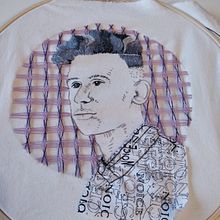 Creación de retratos bordados Ana knoll. Un proyecto de Bordado de Ana Knoll - 20.08.2019