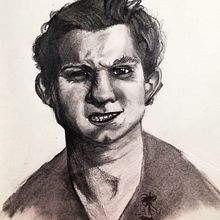 Mi Proyecto del curso: Retrato realista con lápiz de grafito. Pencil Drawing project by Agustin Mendoza - 08.21.2019