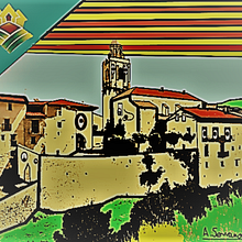 MIRAMBEL, TERUEL, ESPAÑA. . Artă conceptuală, Desen & Ilustrație digitală de Alberto Serrano Casaus - 08.21.2019