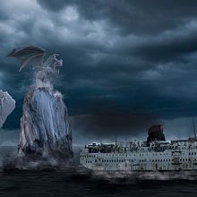 Mi Proyecto del curso: Matte Painting: creando mundos fotorrealistas. Escenario apocalíptico.. Design, L, and scape Architecture project by rct30 - 08.21.2019