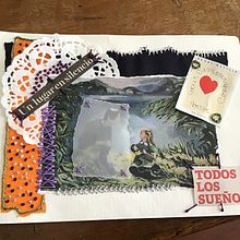 Mi Proyecto del curso: Técnicas de bordado experimental sobre papel. Embroider project by Andrea Espinar - 08.21.2019