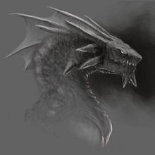 Dragon Sketch. Un proyecto de Concept Art, Diseño de personajes, Ilustración tradicional e Ilustración digital de David Uriel Vázquez Sánchez - 20.08.2019