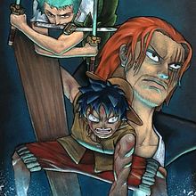 One Piece. Un progetto di Illustrazione tradizionale e Pittura di Adrián Durá Reina - 26.05.2019
