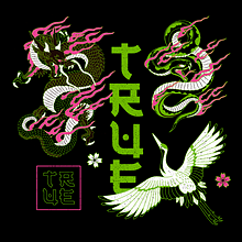 TRUE - HUMANS I. Un proyecto de Diseño de moda, Ilustración digital e Ilustración vectorial de Kropsiland - 22.08.2019