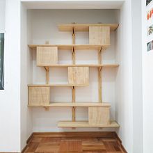 Repisas Matías . Arts, Crafts, Furniture Design, Making, and Product Design project by Patricio Ortega (Maderística) - 08.22.2019