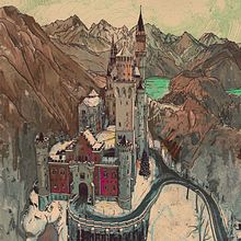 The travel destination. Germany. Un projet de Dessin, Conception d'affiches, Illustration traditionnelle, Illustration numérique , et Publicité de JUANJO NEZNA - 22.08.2019
