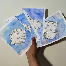 Meteoberg | Iceorito. Fine Arts, Artistic Drawing, Traditional illustration, and Watercolor Painting project by Antonio Fernández San Emeterio - 08.22.2019