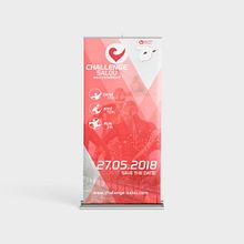 Rollup Challenge Salou 2018. Un proyecto de Diseño gráfico de David Agudo - 23.08.2018