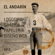EL ANDARIN B&B LOGO+WEB. Br, ing, Identit, Cop, writing, Creativit, Art Direction, Design, Information Design, Logo Design, Graphic Design, Web Design, Lettering, and Photo Retouching project by Alejandro Cervantes - 04.15.2013