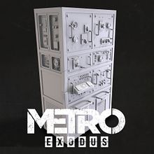 Ordenador Científico - Metro Exodus. Projekt z dziedziny 3D,  Modelowanie 3D, Gr i komputerowe użytkownika Paula Sánchez-Ferrero Ruiz - 20.12.2017