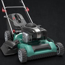 Cortacésped High Poly. Projekt z dziedziny 3D,  Modelowanie 3D, Gr i komputerowe użytkownika Paula Sánchez-Ferrero Ruiz - 12.06.2019