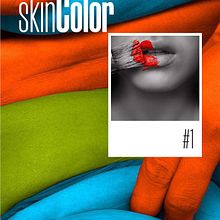 My project in Introduction to Editorial Design course. skinColor magazine.. Un progetto di Design editoriale di Tania Miller - 24.08.2019