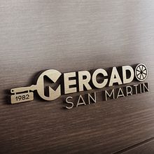 Creación Logotipo y Branding Mercado San Martin. Br, ing, Identit, Creativit, and Logo Design project by Juan Francisco Sabatino Pico - 08.05.2019