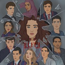 Poster Élite . Drawing, Traditional illustration, Digital Illustration, and TV project by Cristina Campillo - 10.31.2018