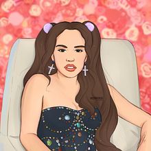 La Rosalía . Drawing, Traditional illustration, and Digital Illustration project by Cristina Campillo - 04.26.2019