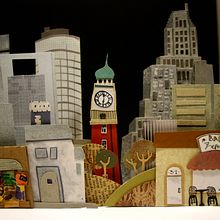 Ciudad. Collage, Traditional illustration, Children's Illustration, and 3D project by Estrellita Caracol - 08.25.2019