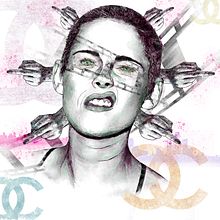 Mi Proyecto Kristen Stewart. Digital Illustration project by Atala Michell Pérez - 08.26.2019