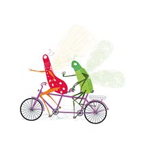 Mi gran aventura en bicicleta. Un proyecto de Diseño editorial, Diseño gráfico, Ilustración infantil y Packaging de Ana Cristina Martín Alcrudo - 26.01.2019