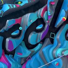 Feels | Re-Branding 2017. 3D Animation, Art Direction, and Motion Graphics project by Roberto González - 07.15.2019