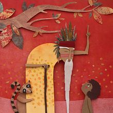 El monstruo silbador. Collage, and Traditional illustration project by Estrellita Caracol - 08.26.2019