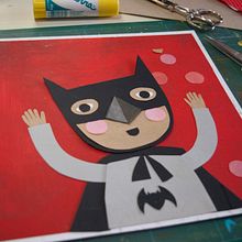 Hermanos . Collage, Traditional illustration, and Children's Illustration project by Estrellita Caracol - 08.26.2019