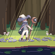 My project in Introduction to Character Design in Pixel Art course. Un progetto di Disegno artistico di Val Mon - 27.08.2019