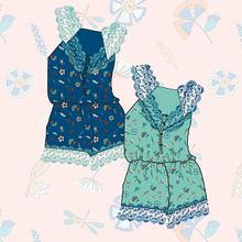 Mi Proyecto del curso: Creación y comercialización de patterns vectoriales. Een project van Patroonontwerp y Grafisch ontwerp van Alessandra Parisi - 02.09.2019