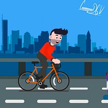 Animación y diseño de personajes en After Effects. Un progetto di Motion graphics di Christian David Garzón Vargasn - 27.08.2019