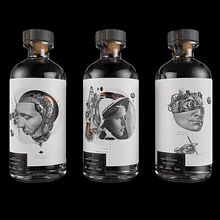 Legacy Bottles. Br, ing, Identit, Design, Product Design, Graphic Design, Traditional illustration, Digital Illustration, 3D Modeling, and Packaging project by HUMAN - 08.28.2019