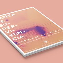 MANTA DE SUPERVIVENCIA // SURVIVAL BLANKET. Editorial Design project by Gonzalo García - 08.28.2019