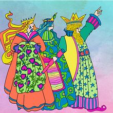 Escape de la Princesa (Ilustración Infantil). Graphic Design, Traditional illustration, and Digital Illustration project by Itziar San Félix Olaizola - 03.05.2018