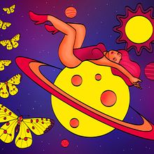 Ilustración para camiseta. Fashion Design, and Graphic Design project by Itziar San Félix Olaizola - 04.25.2018