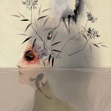 My project in Illustration Techniques with Digital Watercolor course - Aquarius Ein Projekt aus dem Bereich Traditionelle Illustration von catzana - 29.08.2019