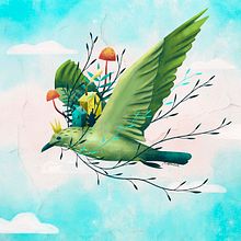 Proyecto personal. Casas.. Un progetto di Belle arti, Creatività, Illustrazione tradizionale, Illustrazione digitale, Illustrazione infantile, Illustrazione vettoriale e Pittura di Rosemarie - 29.08.2019