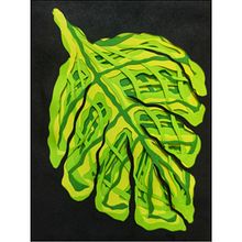 Disección de una Hoja . Paper Craft project by LORENZO ABDIAS VASQUEZ YPARRAGUIRRE - 08.30.2019