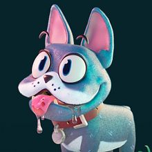 DOG. Un proyecto de 3D y Diseño de personajes 3D de Adrián Andújar - 30.08.2019