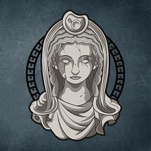 Perséfone . % Lemoon Artist tarafından hazırlanan Karakter Tasarımı, Vektör İllüstras, Ve onu projesi - 08.30.2019