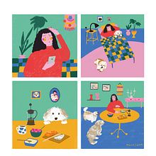 My project in Creation and Development of Graphic Novels course. Een project van Kinderillustratie van Melike Erkan - 31.08.2019