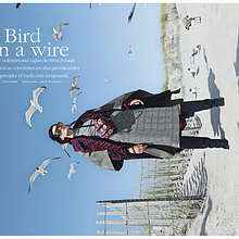 BIRD ON A WIRE (MARIE CLAIRE). Un proyecto de Fotografía y Fotografía de moda de VIRIDIANA - 31.08.2019