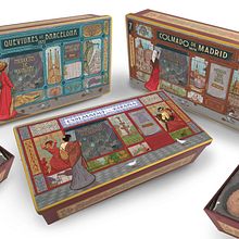 Colección Vintage DgDegusta. Un projet de Direction artistique, Illustration traditionnelle , et Packaging de Juanma García Escobar - 31.08.2019