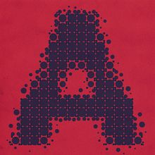 Letra A | Tipografía experimental. T, and pograph project by Martín Domínguez - 09.02.2019